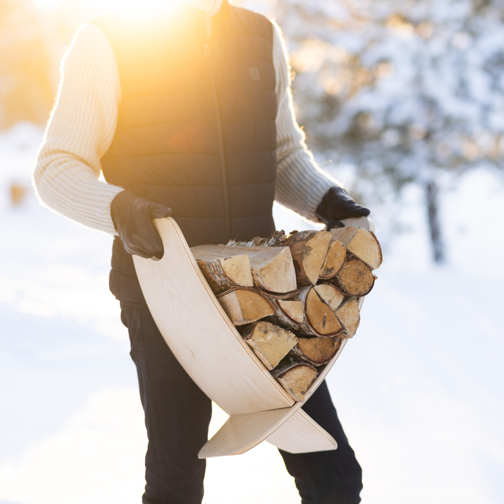 Firewood Stand Espresso