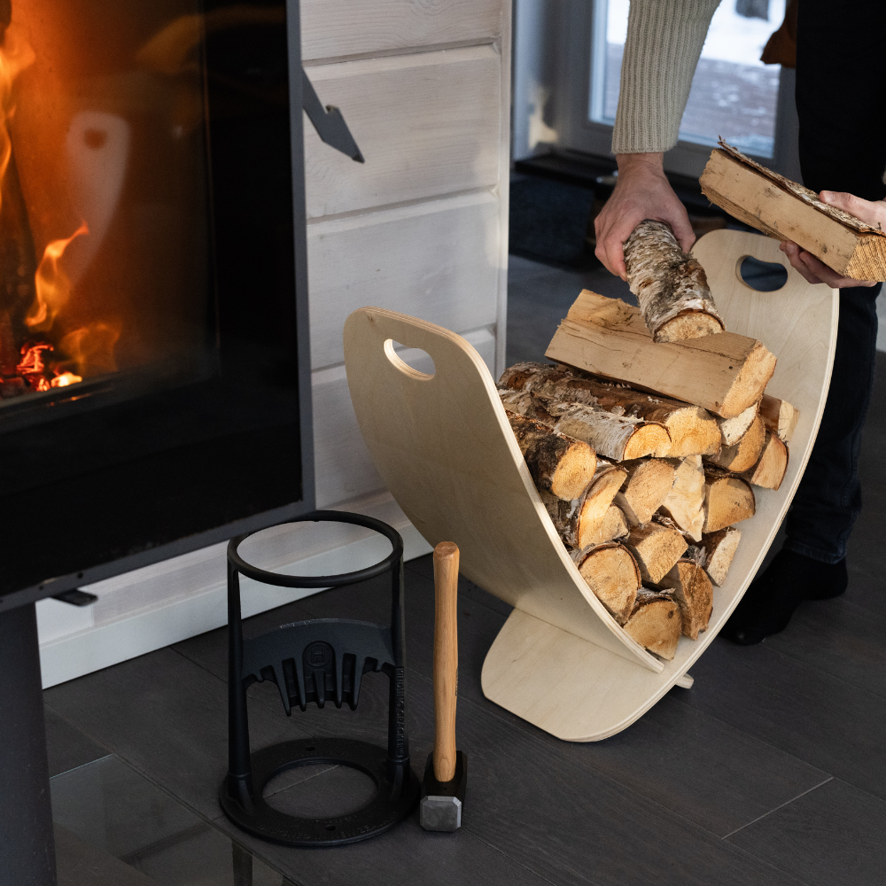 Firewood Stand Natural