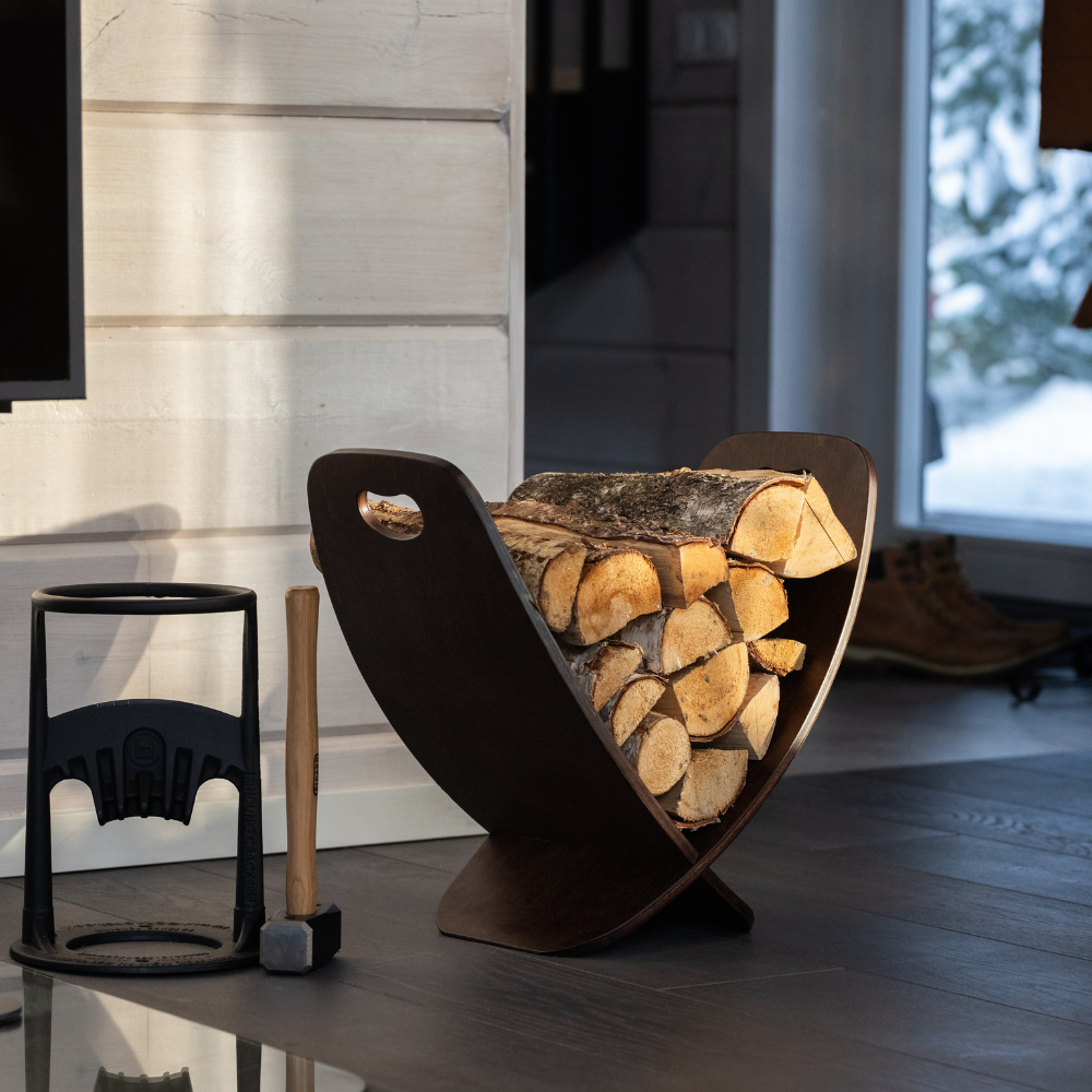 Firewood Stand Espresso