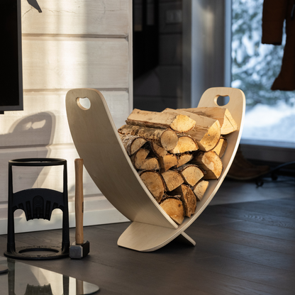 Firewood Stand Natural