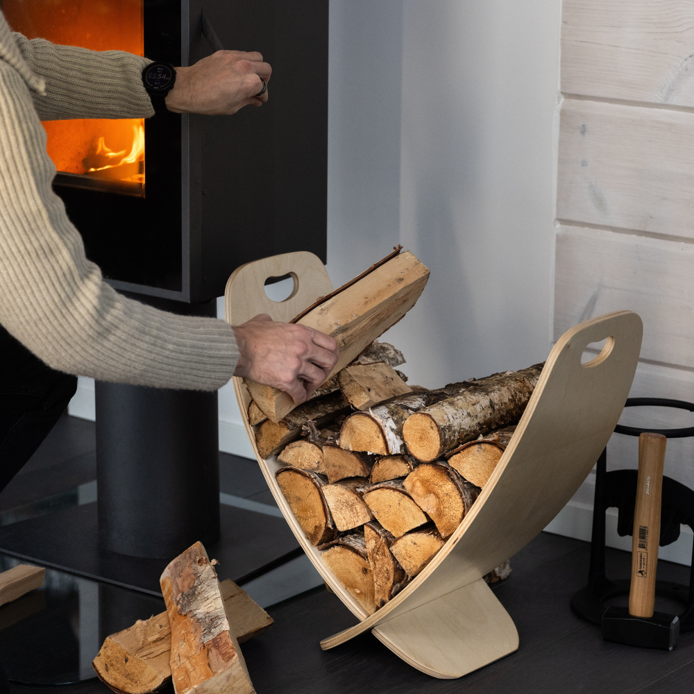 Firewood Stand Natural