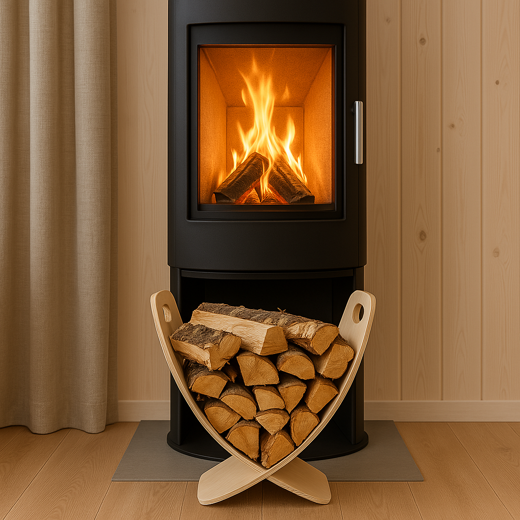 Firewood Stand Natural