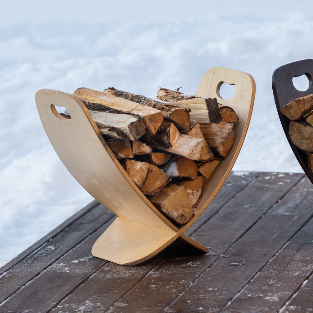 Firewood Stand Natural